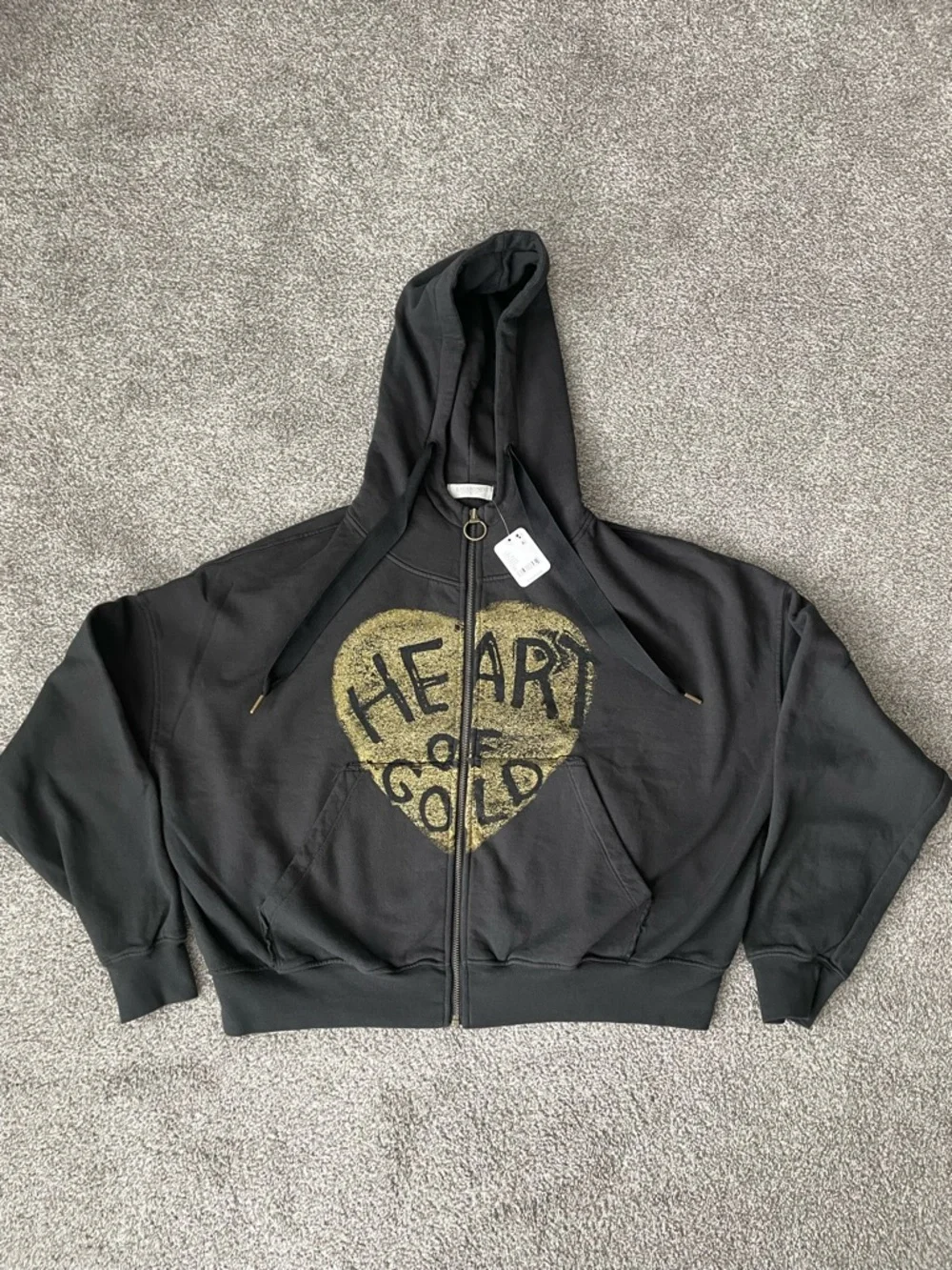 Free People x Ragabond Heart of Gold Zip up Hoodie - Picture 5 of 5